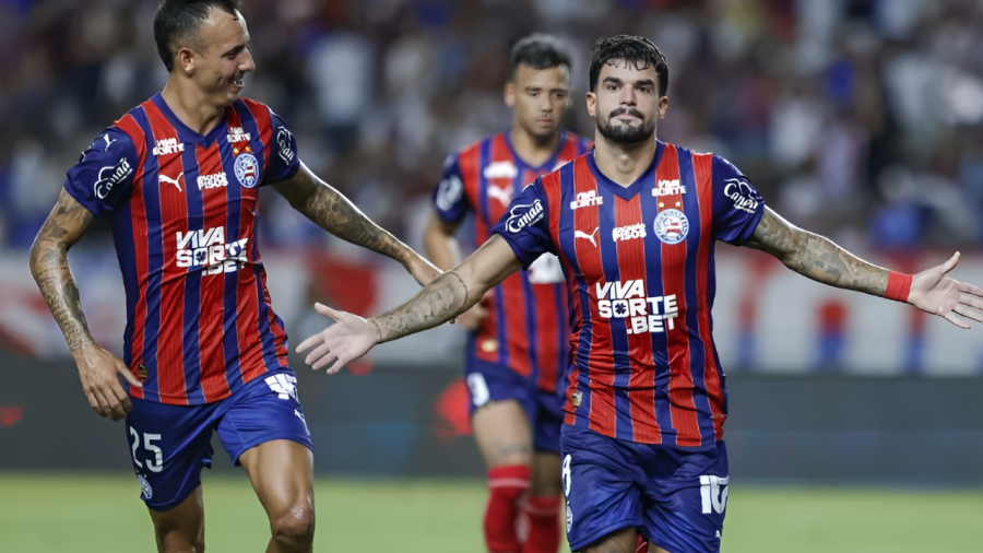 BAHIA VENCE PAYSANDU FORA DE CASA COM TIME RESERVA E LARGA NA FRENTE NA COPA DO BRASIL